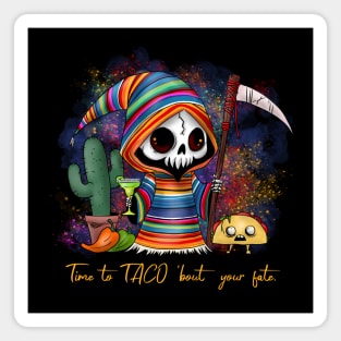 Cinco de Mayo Grim Reaper Magnet